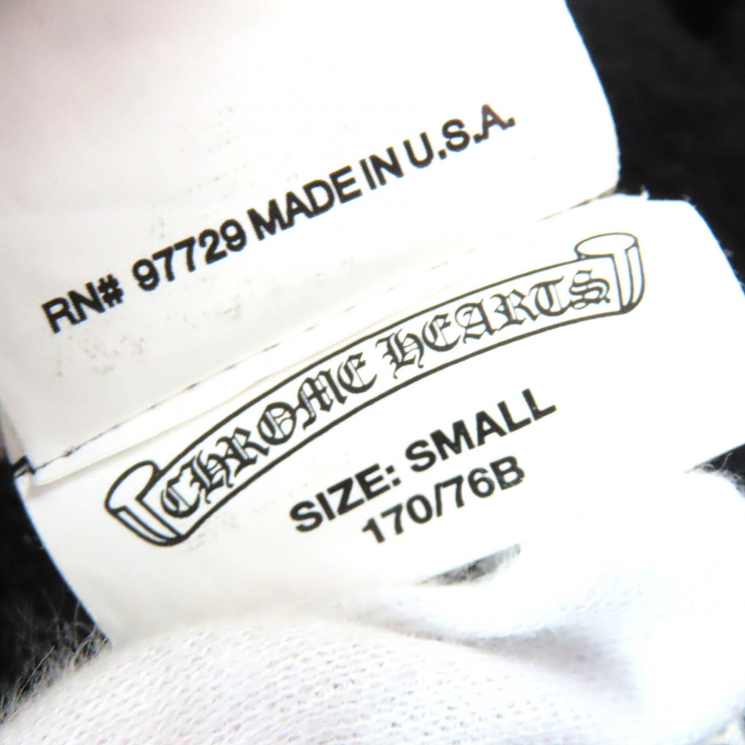 Very Good CHROME HEARTS Cemetery Cross Sweatpants Jogger Pants black mens S