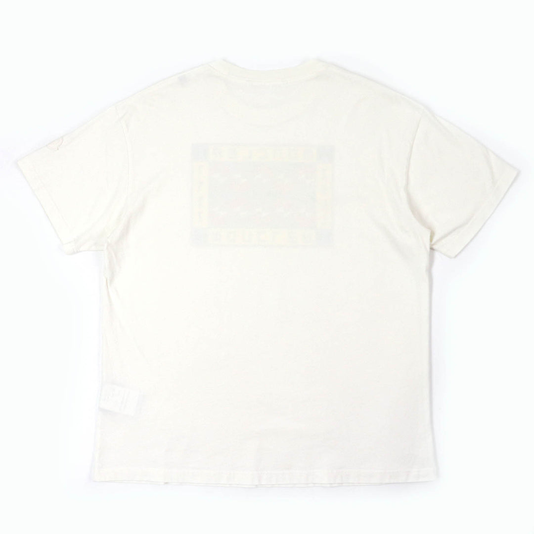 Great MONCLER GENIUS 2 Short sleeve T-shirt Graphic Grid Print cotton mens XL