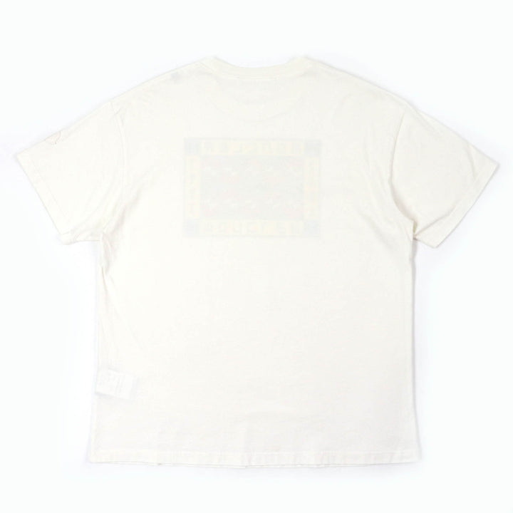 Great MONCLER GENIUS 2 Short sleeve T-shirt Graphic Grid Print cotton mens XL