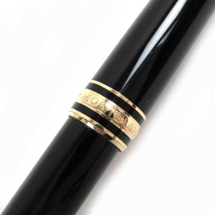 MONTBLANC mechanical pencil Meisterstück Classic white star Black gold mens