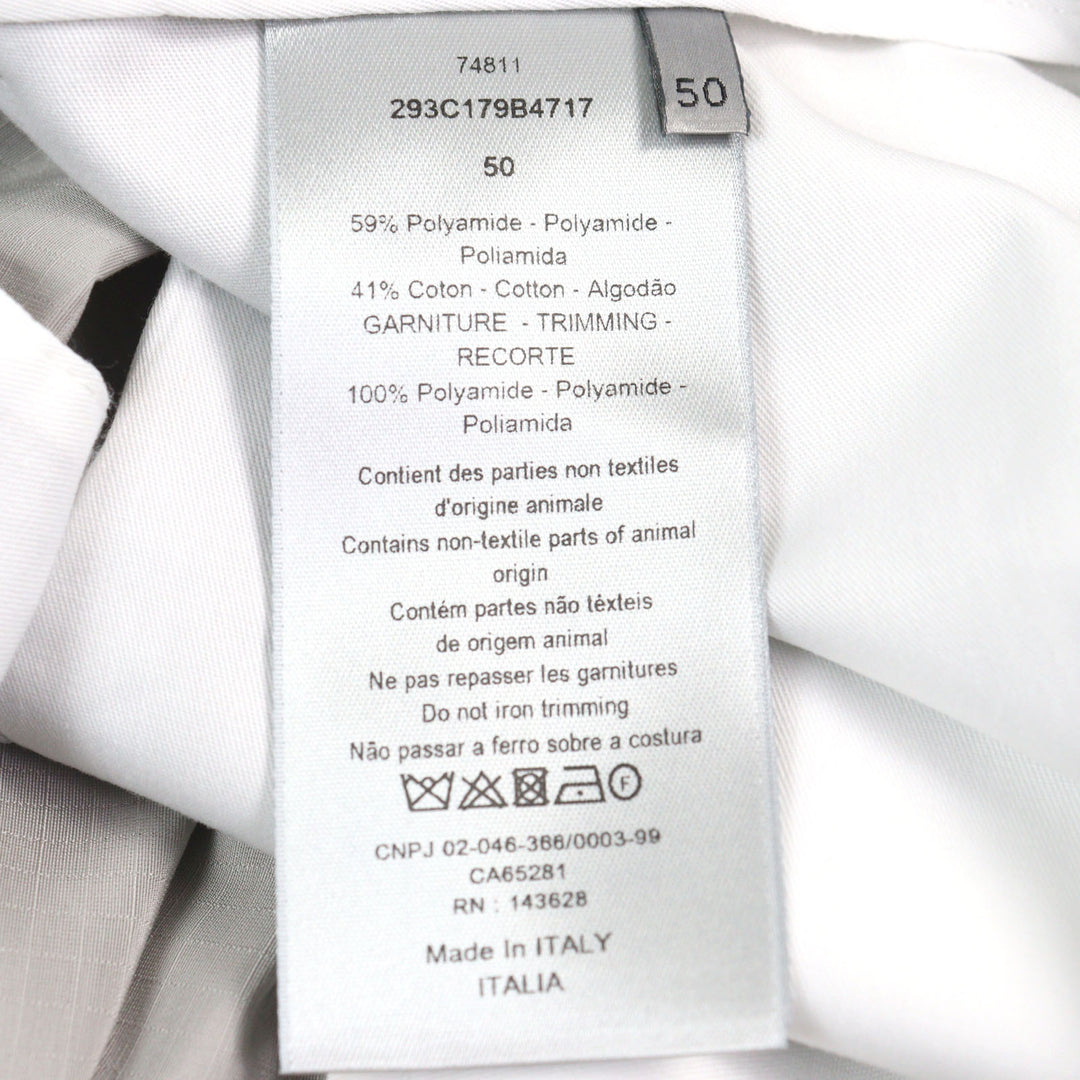Excellent DIOR Shorts ripstop fabric buckle Bermuda shorts mens 50 293C179B4717
