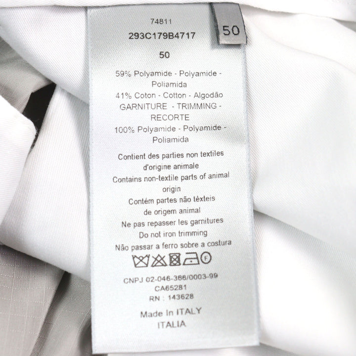 Excellent DIOR Shorts ripstop fabric buckle Bermuda shorts mens 50 293C179B4717