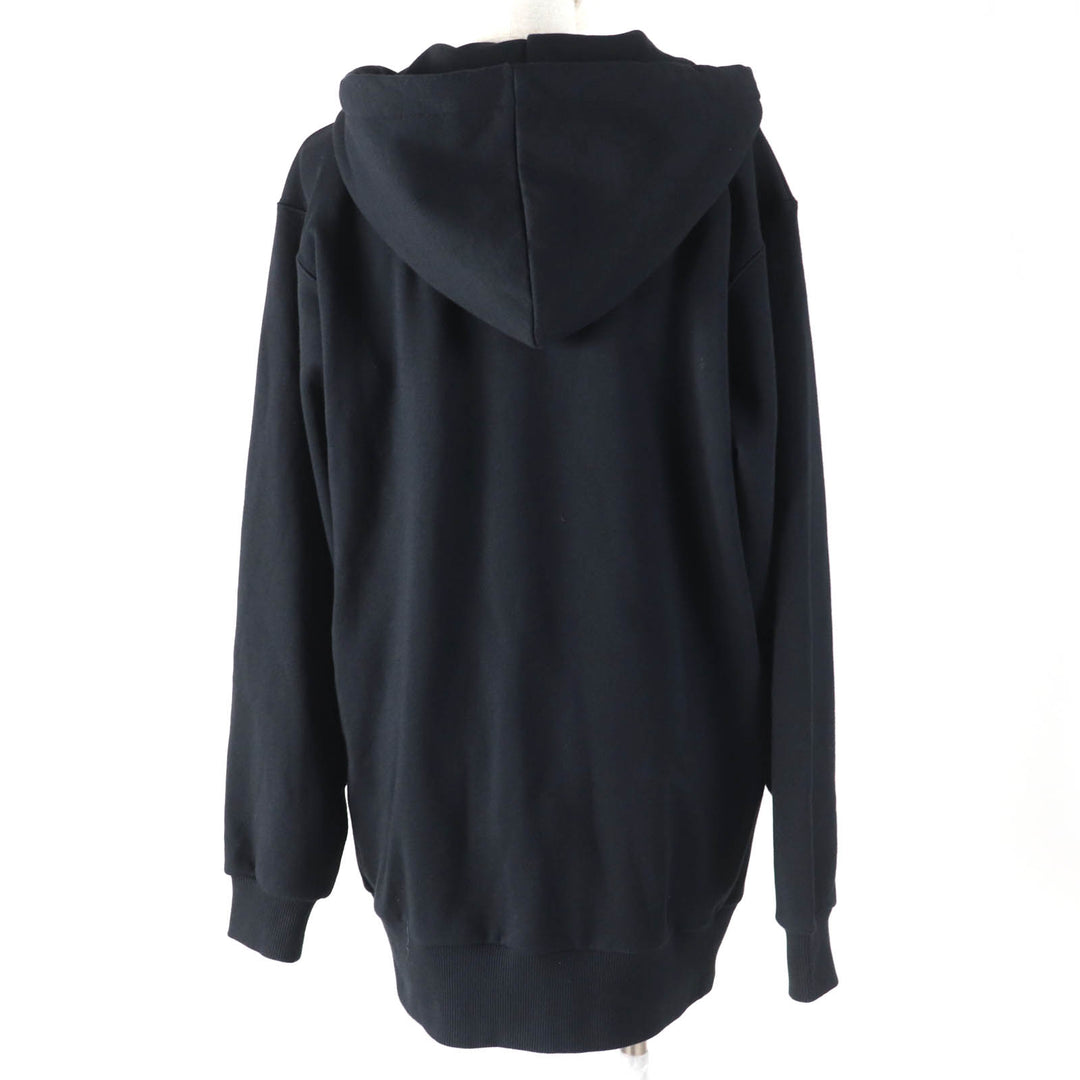 Great CELINE Parker Oversized hoodie in crackled cotton fleece Women S 2Y70F6700Q