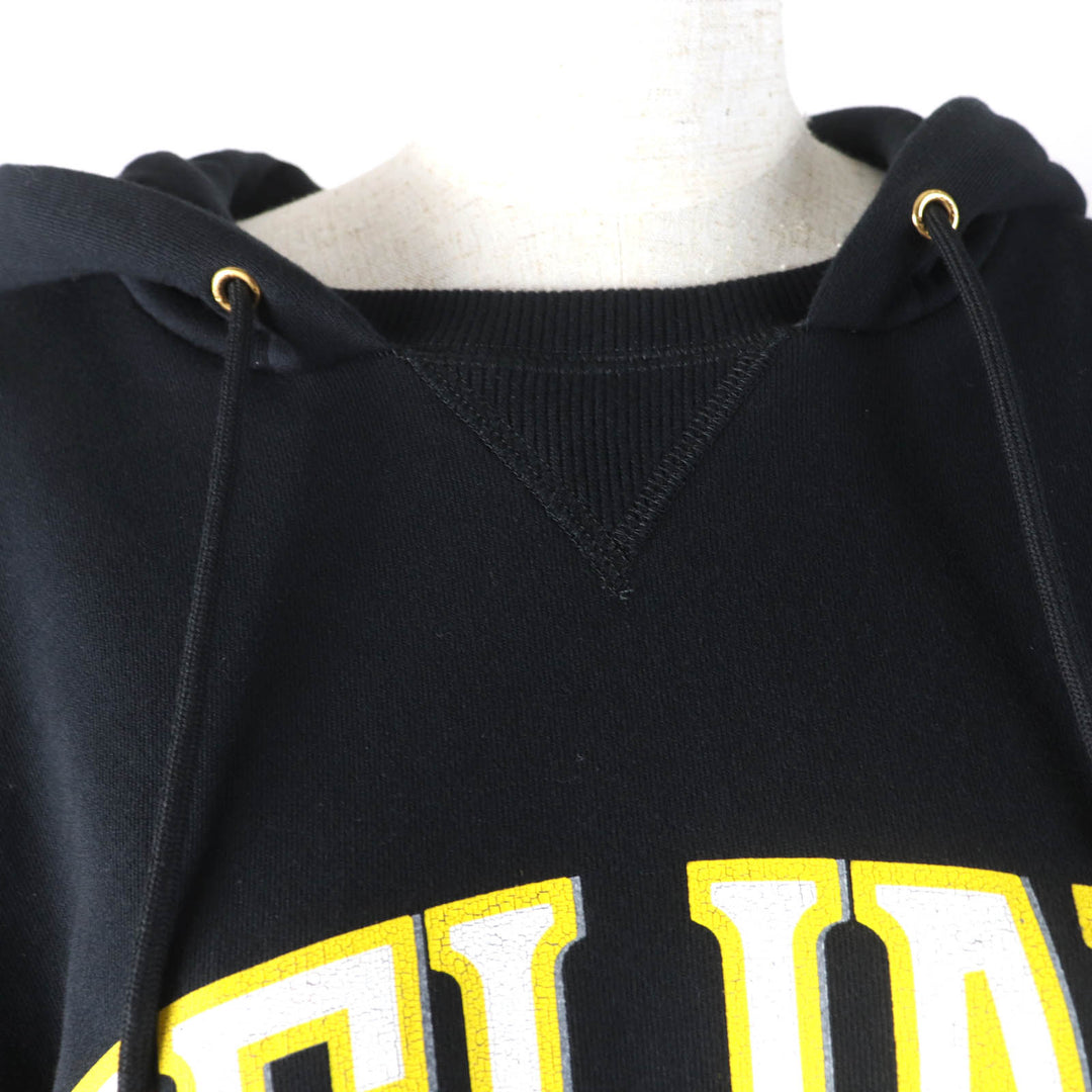 Great CELINE Parker Oversized hoodie in crackled cotton fleece Women S