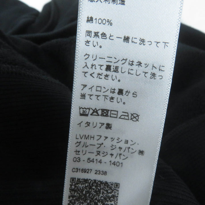 Great CELINE Parker Oversized hoodie in crackled cotton fleece Women S 2Y70F6700Q