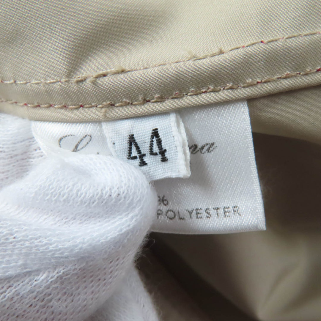 Great Loro Piana Jacket Blouson with logo button and pocket Red Women 44