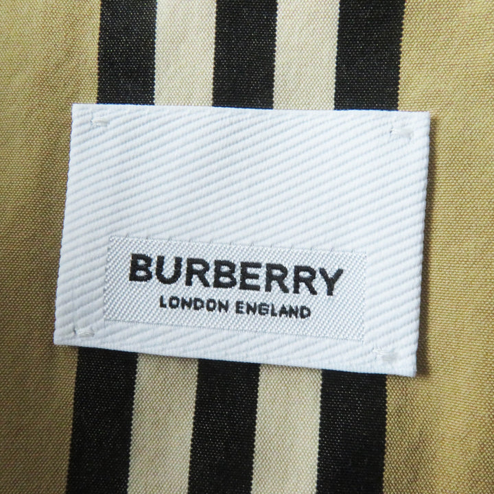Great BURBERRY Long sleeve shirt Icon stripe beige cotton Women 36 8011359