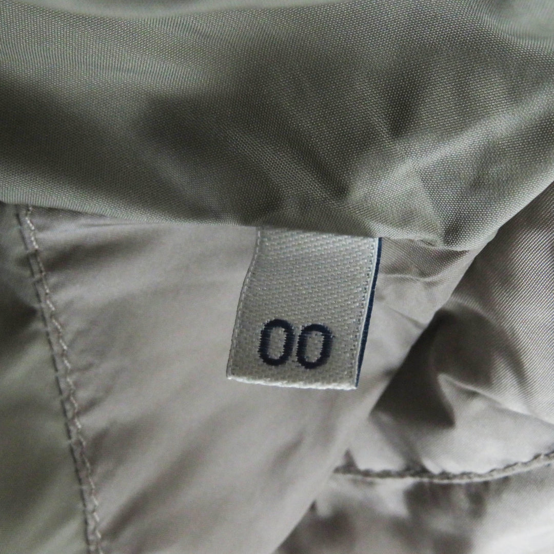 Great MONCLER down coat FLAMMETTE Patch and hooded long beige Nylon Women 00