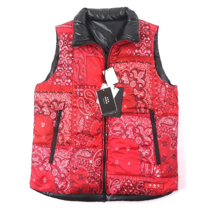 Pristine TATRAS Down vest AGATONE double zip-up Red black Nylon mens 2 MTAT20A4729-D