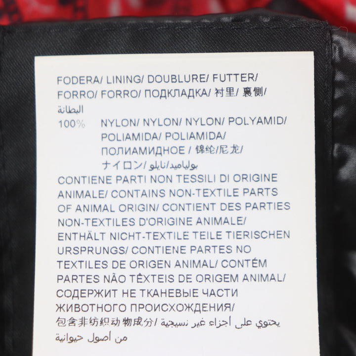 Pristine TATRAS Down vest AGATONE double zip-up Red black Nylon mens 2 MTAT20A4729-D