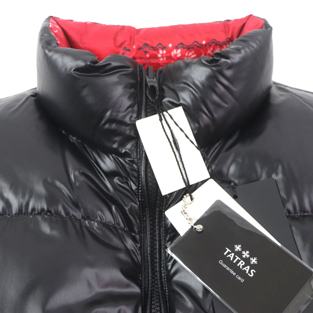 Pristine TATRAS Down vest AGATONE double zip-up Red black Nylon mens 2 MTAT20A4729-D