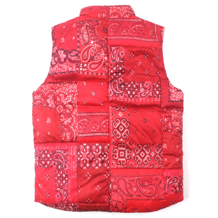 Pristine TATRAS Down vest AGATONE double zip-up Red black Nylon mens 2 MTAT20A4729-D
