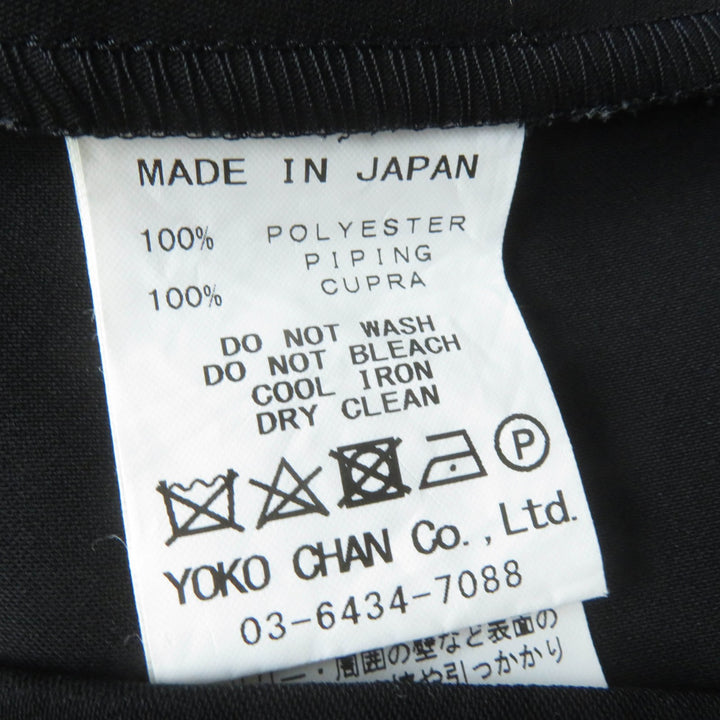 Great YOKO CHAN blouse Sleeveless with fake pearls black Women 38 YCB-219-127