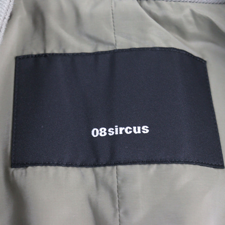 Excellent 08sircus Best Twill double face rever long gilet lapel long gilet 1