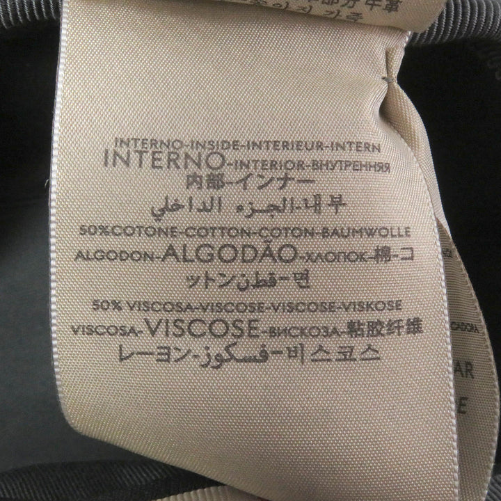 Excellent GUCCI hat Off The Grid GG logo bucket gray Nylon mens 627115