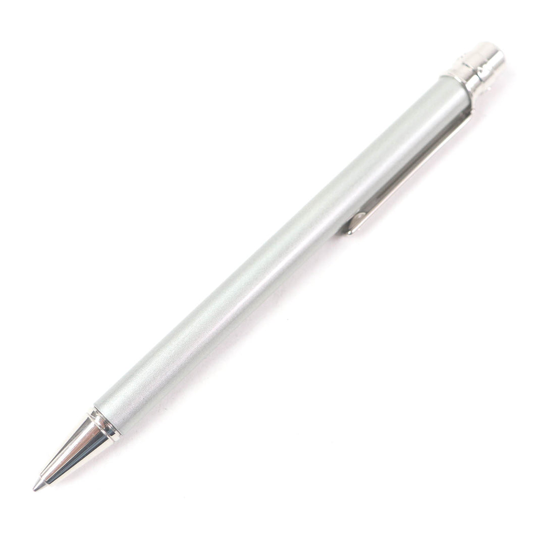 Great Cartier Ballpoint pen Santos de Cartier Twist Type Silver mens