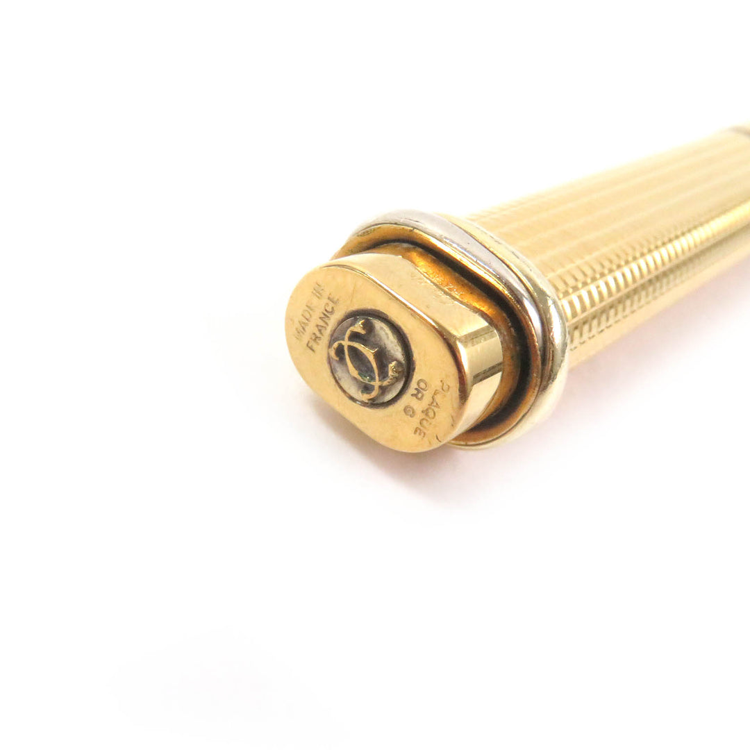 Very Good Cartier Ballpoint pen gold mens
