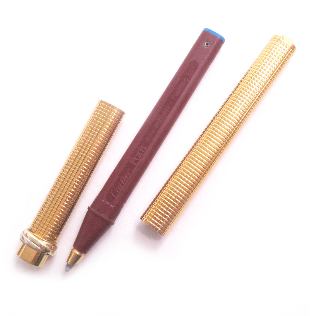 Very Good Cartier Ballpoint pen gold mens