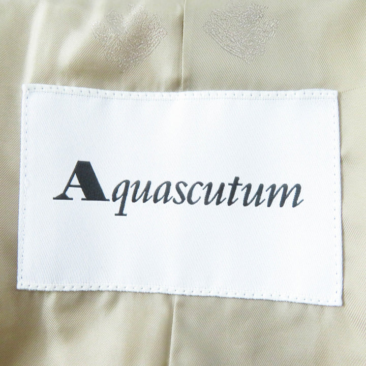 Pristine Aquascutum Jacket light beige cotton Women 6