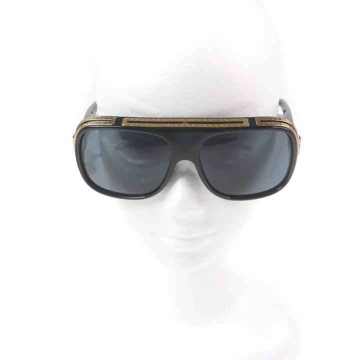 Excellent LOUIS VUITTON sunglasses Sunglasses - 1.0 Millionaire Noir mens Z2516U