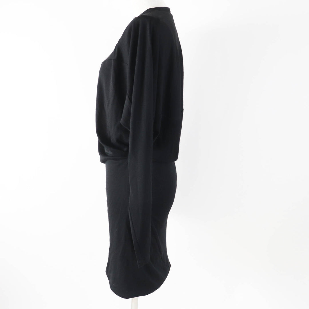 Pristine Alexander Wang one piece Dolman sleeve black wool Women S 1W496140L3