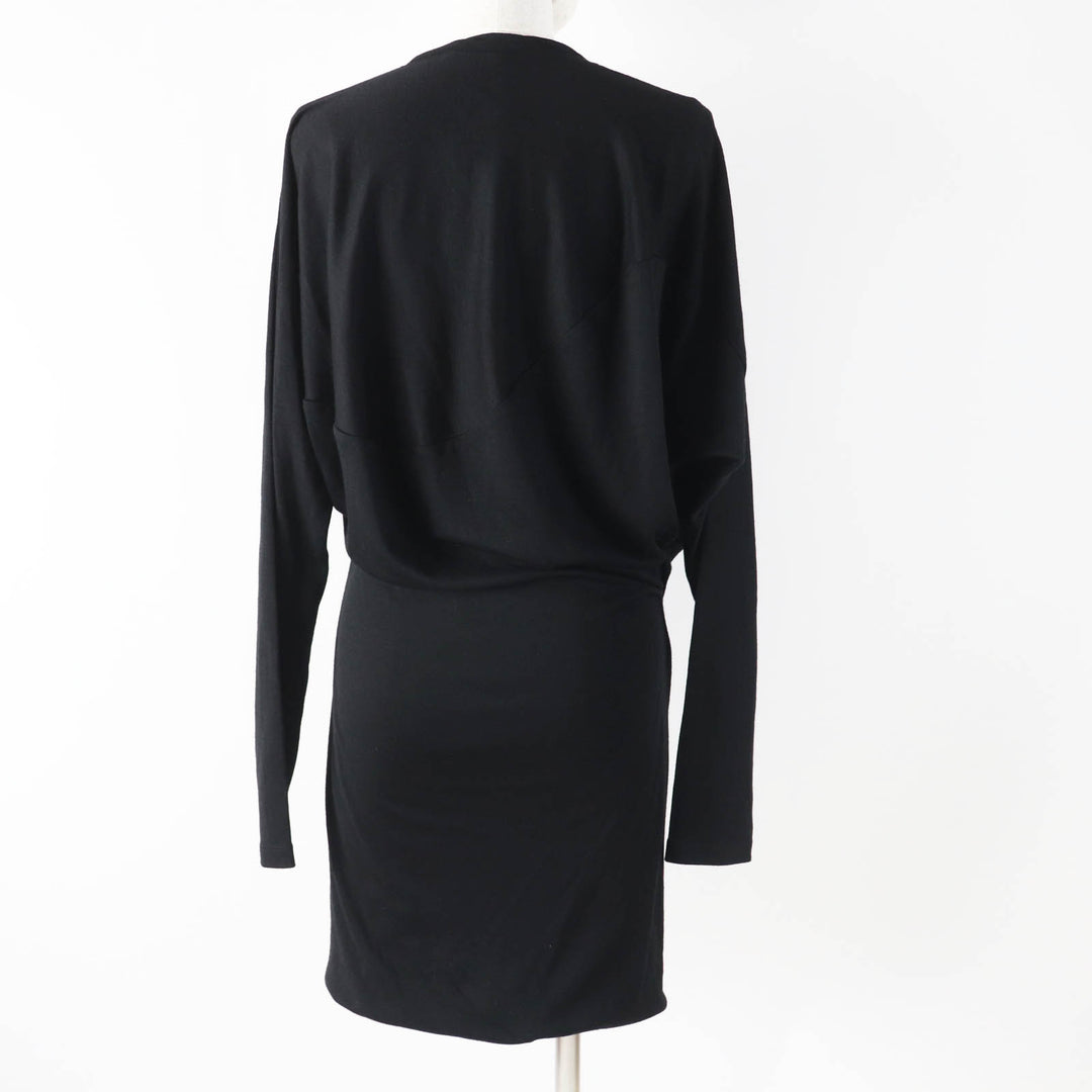 Pristine Alexander Wang one piece Dolman sleeve black wool Women S 1W496140L3