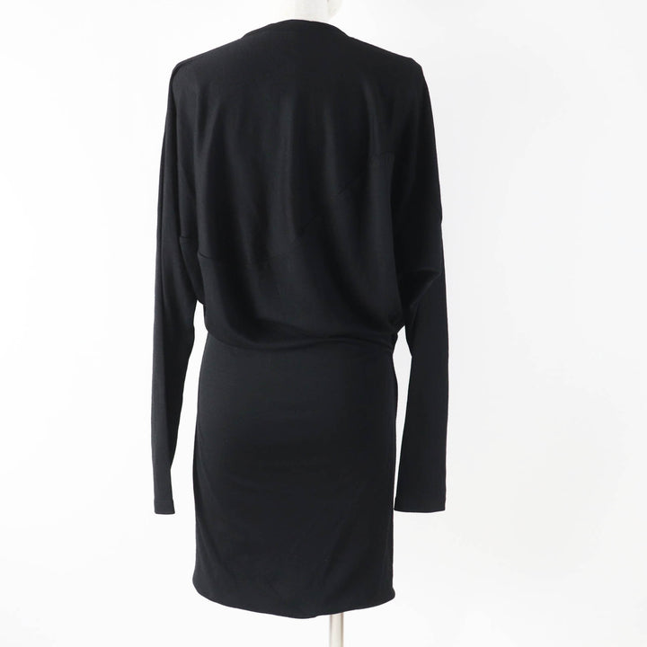 Pristine Alexander Wang one piece Dolman sleeve black wool Women S 1W496140L3