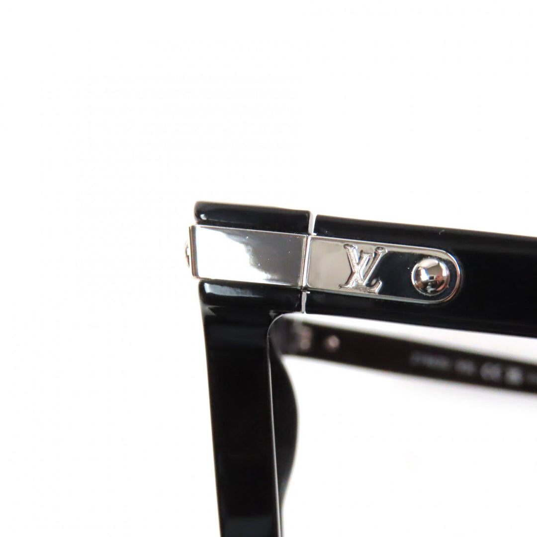 Great LOUIS VUITTON Sunglasses LV Signature Square Round Eyewear Z1963U