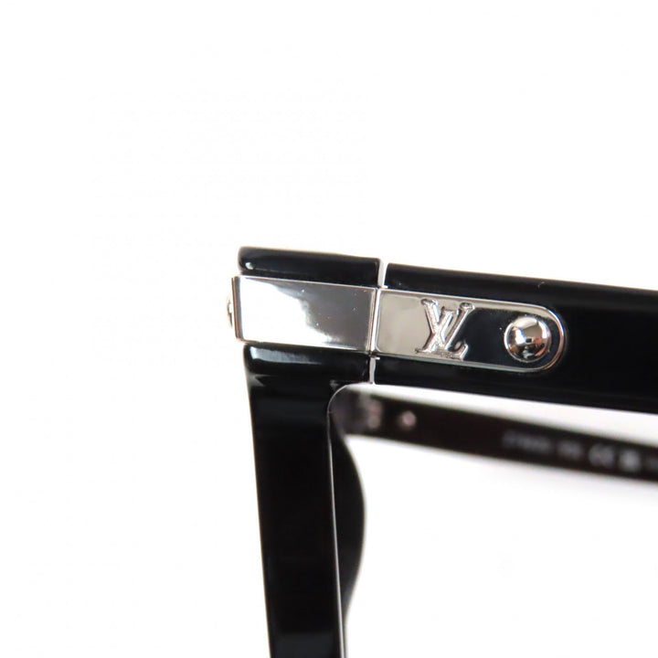 Great LOUIS VUITTON Sunglasses LV Signature Square Round Eyewear Z1963U