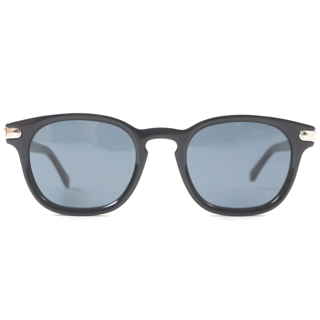 Great LOUIS VUITTON Sunglasses LV Signature Square Round Eyewear Z1963U