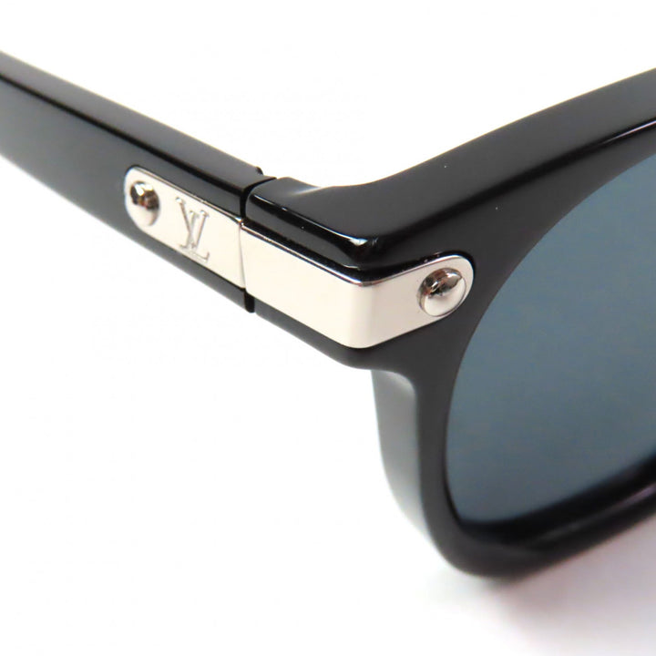 Great LOUIS VUITTON Sunglasses LV Signature Square Round Eyewear Z1963U
