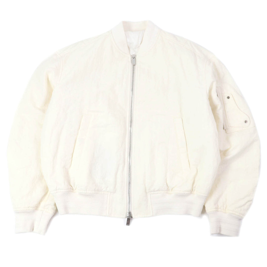 Excellent DIOR×Cactus Jack Blouson Saddle pocket Ivory Nylon 50 943C439J5515