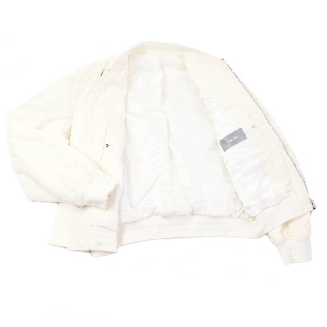 Excellent DIOR×Cactus Jack Blouson Saddle pocket Ivory Nylon 50 943C439J5515