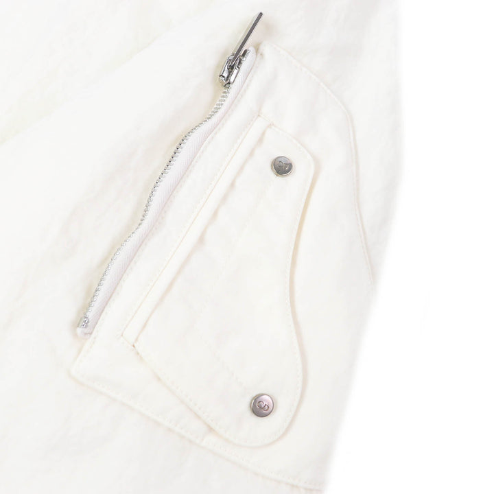 Excellent DIOR×Cactus Jack Blouson Saddle pocket Ivory Nylon 50 943C439J5515