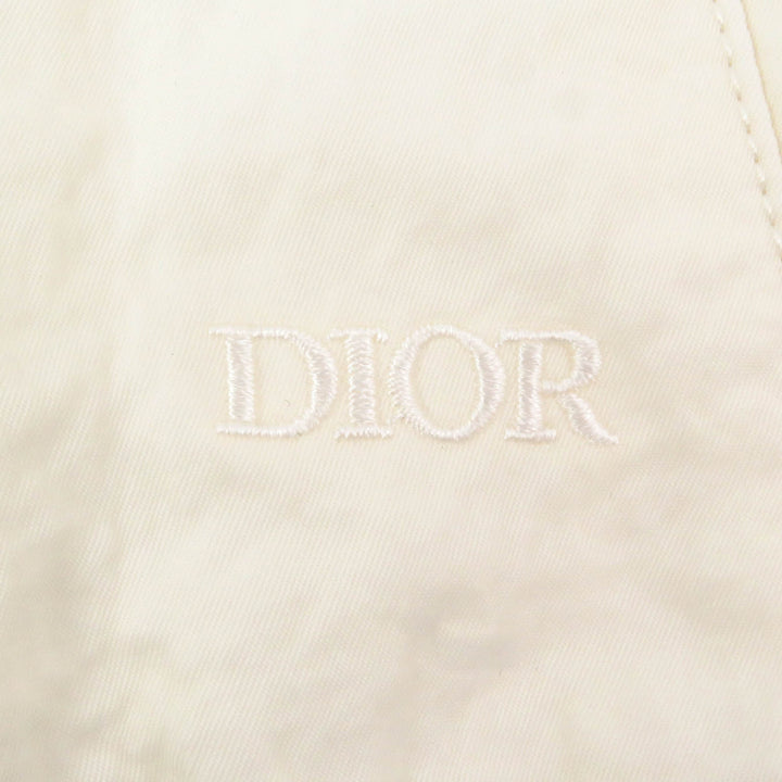 Excellent DIOR×Cactus Jack Blouson Saddle pocket Ivory Nylon 50 943C439J5515