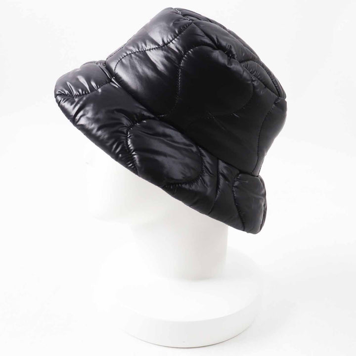 Excellent MIUMIU hat Logo embroidered black polyamide (nylon) Women S 5HC196