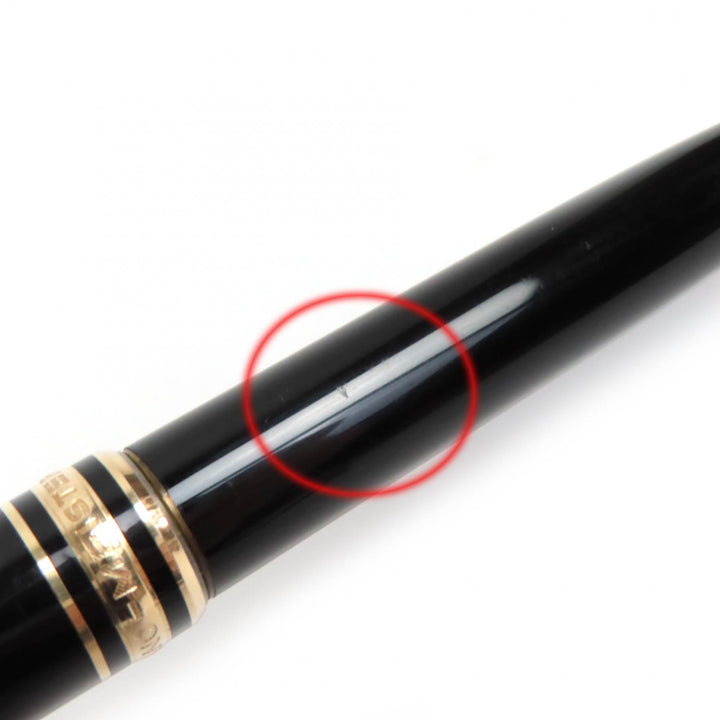 Very Good MONTBLANC Ballpoint pen Meisterstück Classic black mens