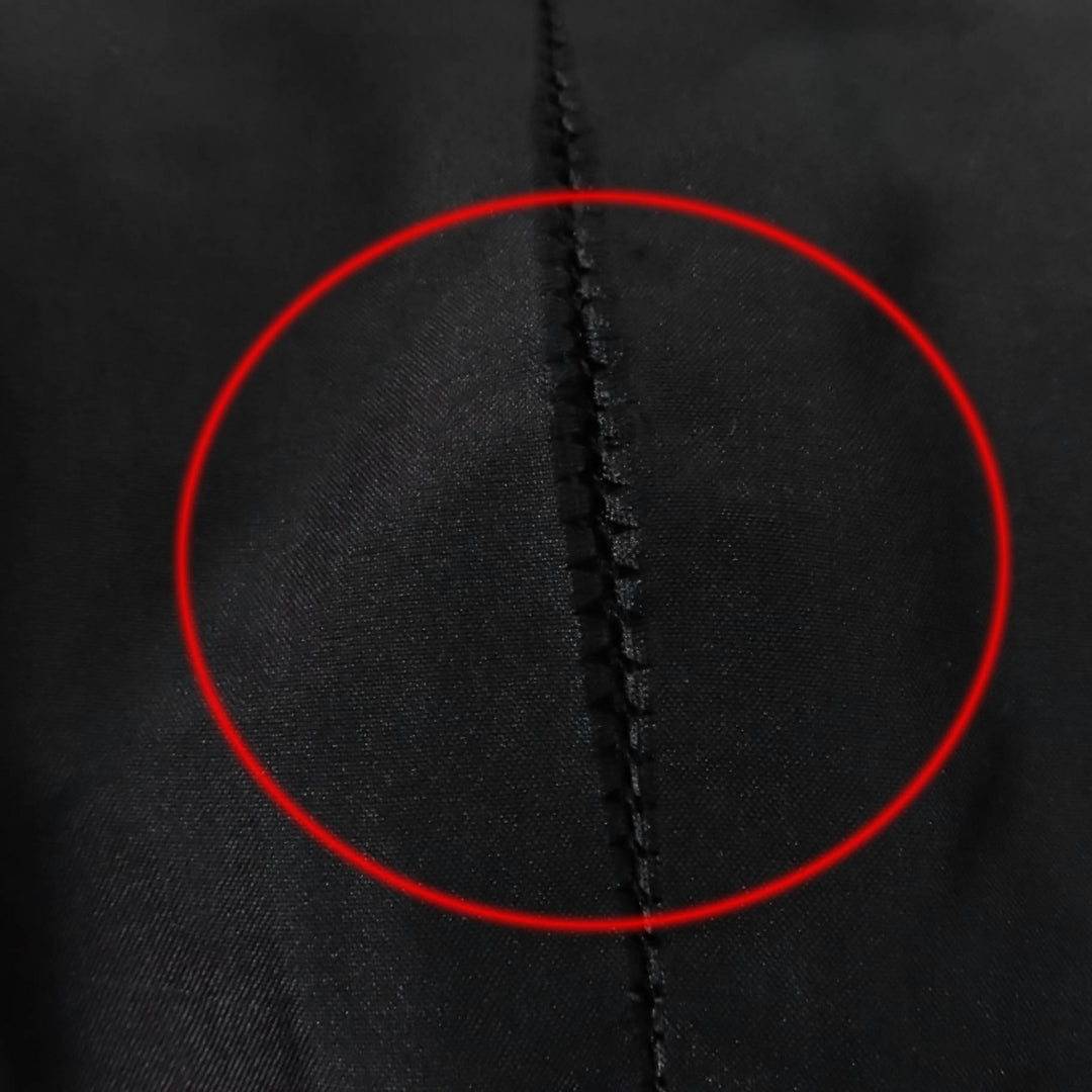 Excellent CHANEL coat Tweed with COCO Mark buttons black wool Women 34 P46625V28631