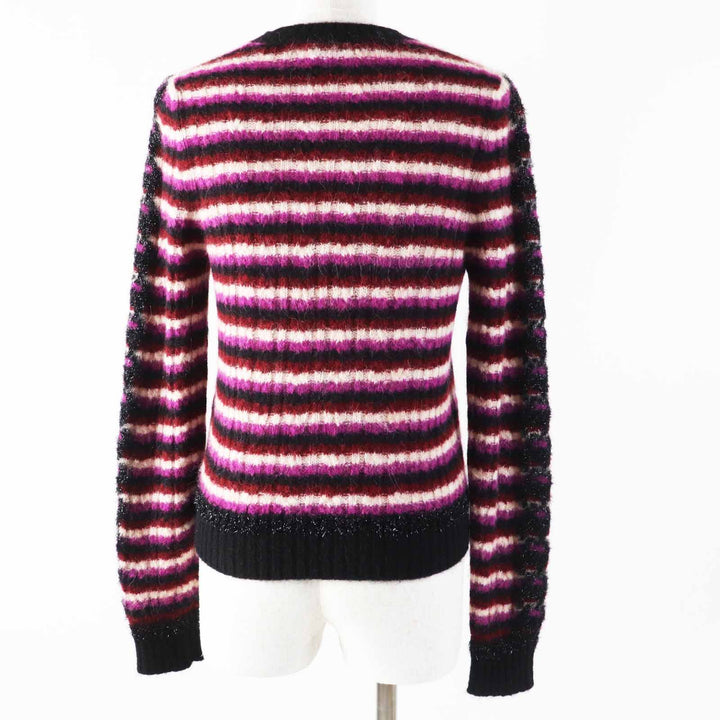 Excellent CHANEL knit COCO Mark Chain Long Sleeve Multi Women 34 P75766