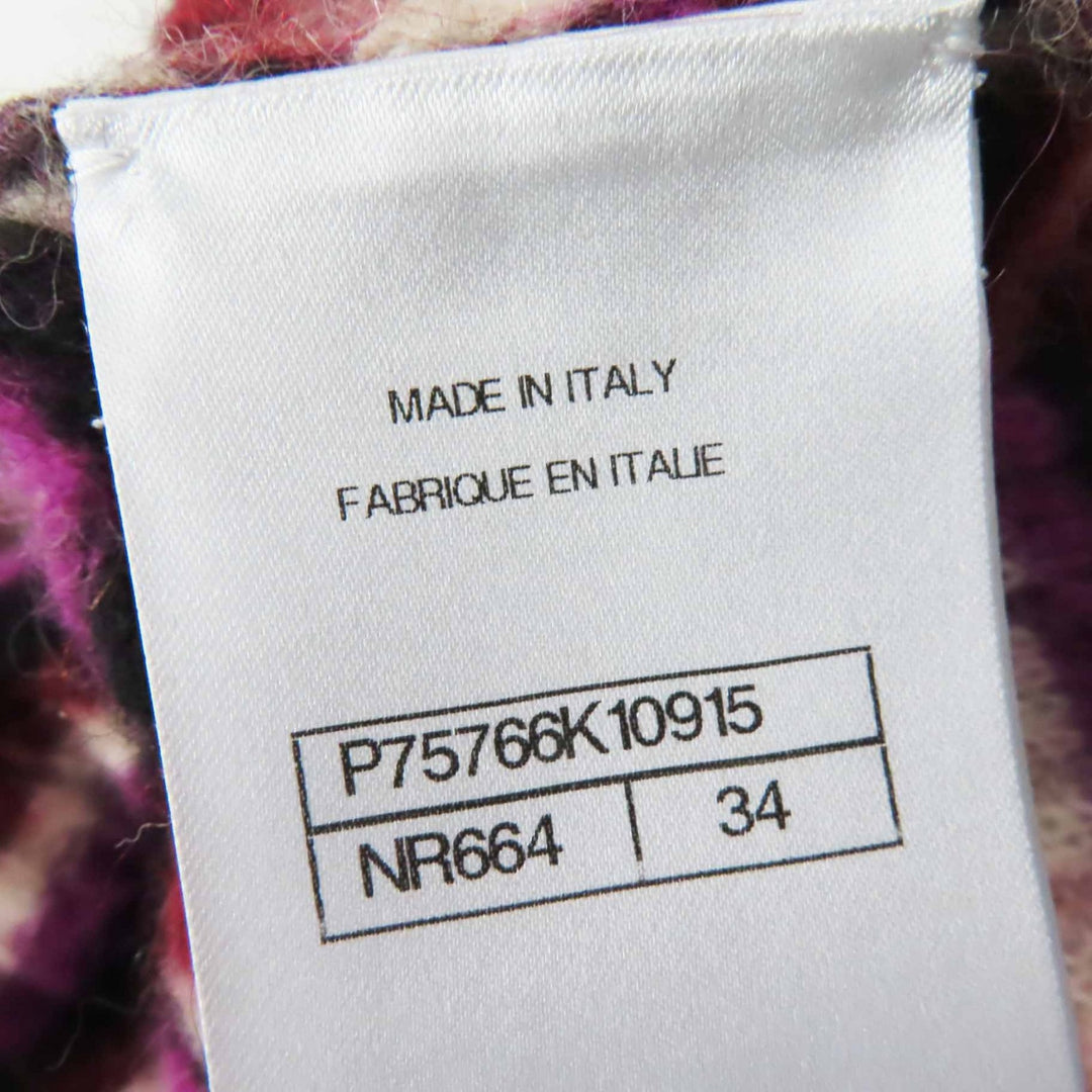 Excellent CHANEL knit COCO Mark Chain Long Sleeve Multi Women 34 P75766