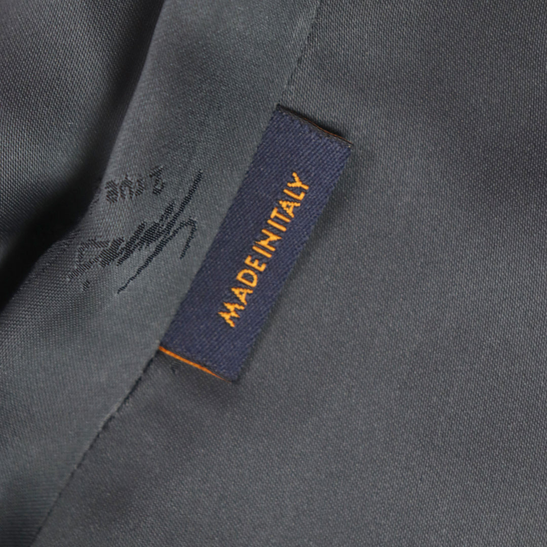 LOUIS VUITTON tailored jacket LV&FLOWER Navy polyester mens 48 HKFJ5E