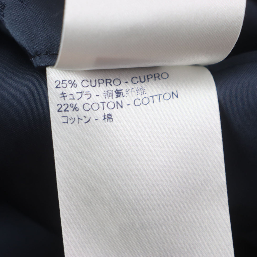 Great LOUIS VUITTON tailored jacket LV&FLOWER Navy polyester mens 48 HKFJ5E