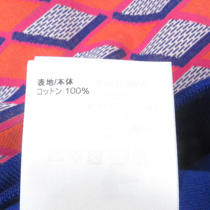 Pristine LOUIS VUITTON sweat Diamond Damier all-over knit Orange cotton mens L