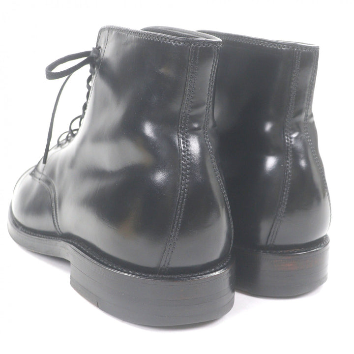 Great ALDEN Ankle boots Cap toe straight tip black Cordovan mens 7 4065