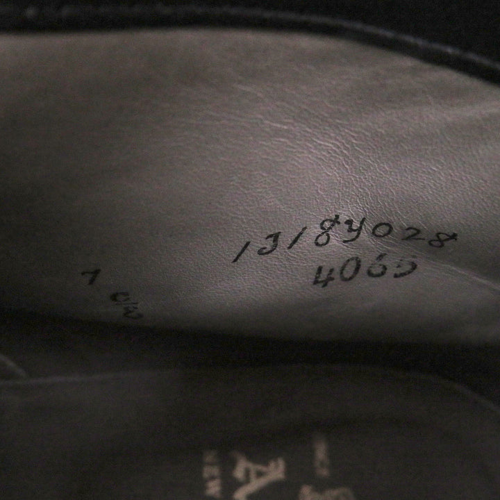 Great ALDEN Ankle boots Cap toe straight tip black Cordovan mens 7 4065