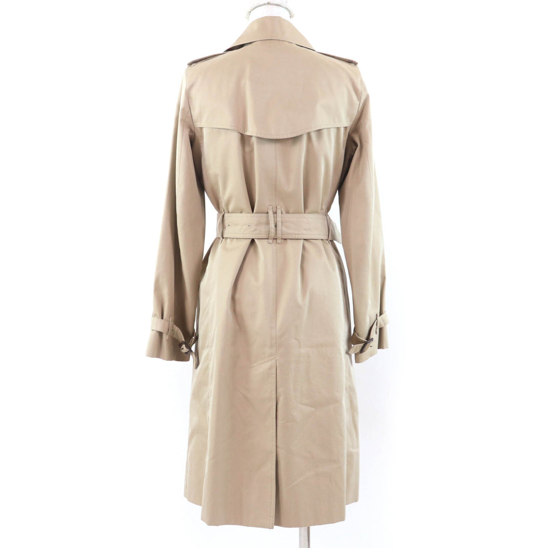 Excellent BURBERRY LONDON trench coat with wool liner beige cotton Women 36 B1A88-430-51