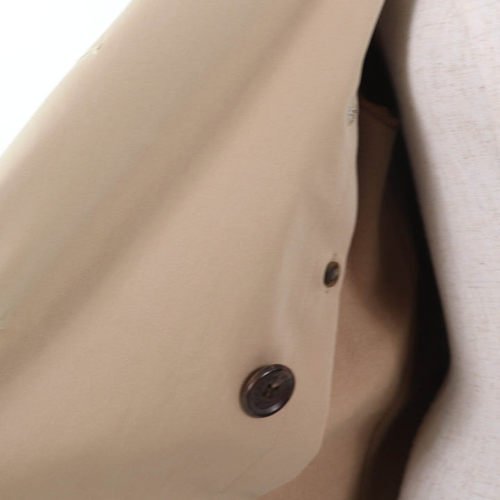 Excellent BURBERRY LONDON trench coat with wool liner beige cotton Women 36 B1A88-430-51