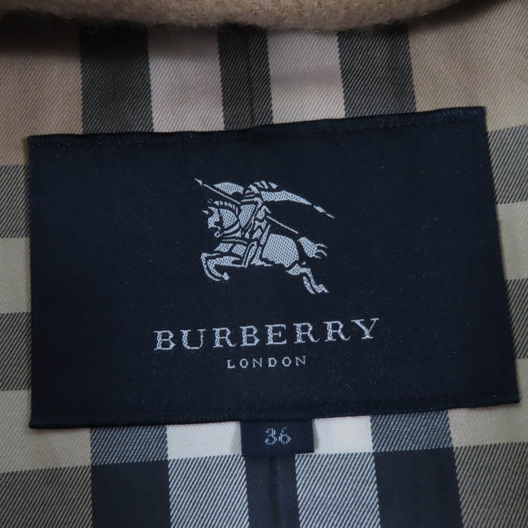 Excellent BURBERRY LONDON trench coat with wool liner beige cotton Women 36 B1A88-430-51