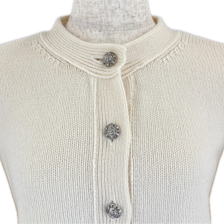 Excellent FOXEY cardigan Cropped length, cashmere Women 40 40332-KAJFZ15MK