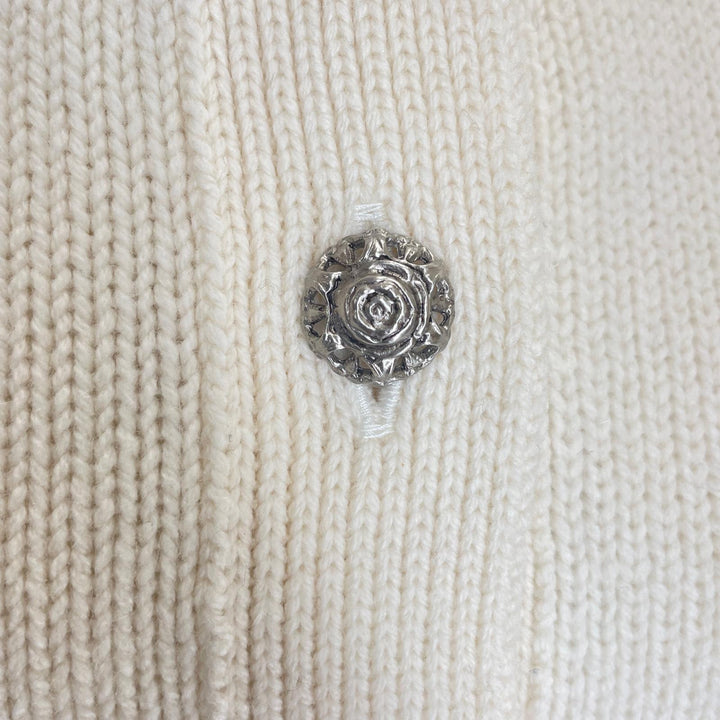 Excellent FOXEY cardigan Cropped length, cashmere Women 40 40332-KAJFZ15MK